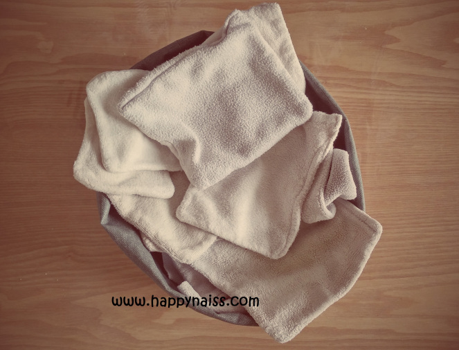 tutoriel diy carrés lavables bébé lingette