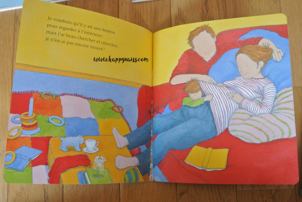 préparer arrivée bébé ainé il y a une maison dans ma maman