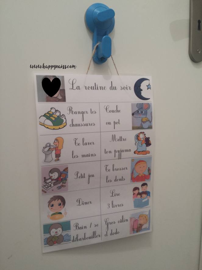 enfant autonomie routine matin soir